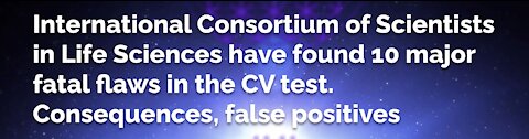 Scientists in Life Sciences have found 10 major fatal flaws in the CV test