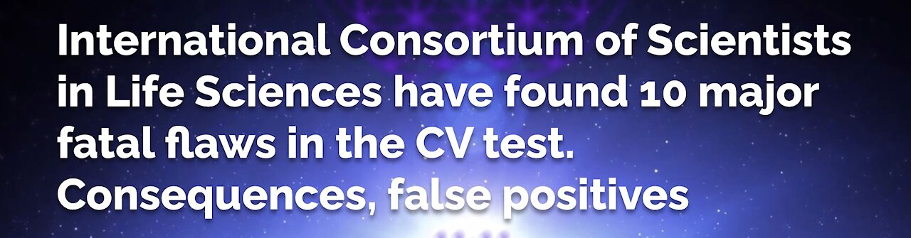 Scientists in Life Sciences have found 10 major fatal flaws in the CV test