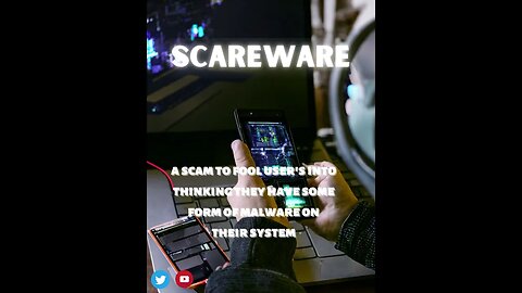 WHAT IS SCAREWARE #cyberpunk2077 #cybersecurity #infosec #cyberattacks #malware #scareware