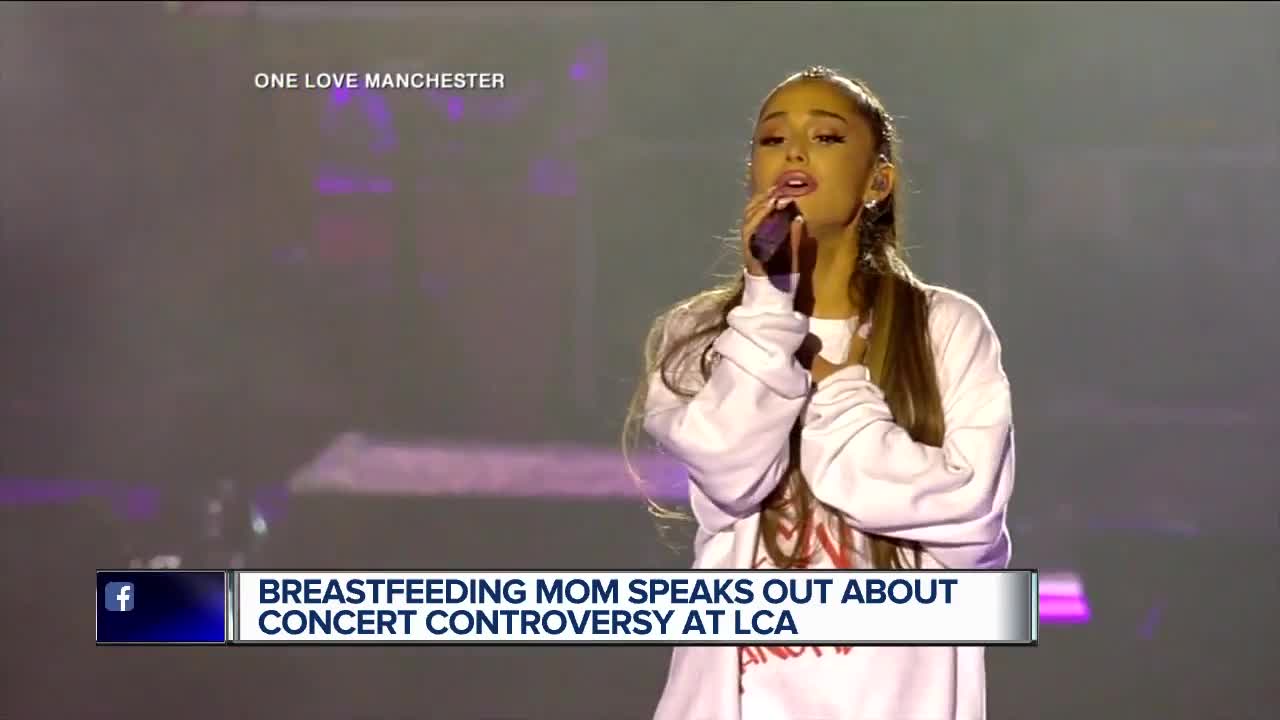 Breastfeeding mom speaks out about concert controversy at LCA