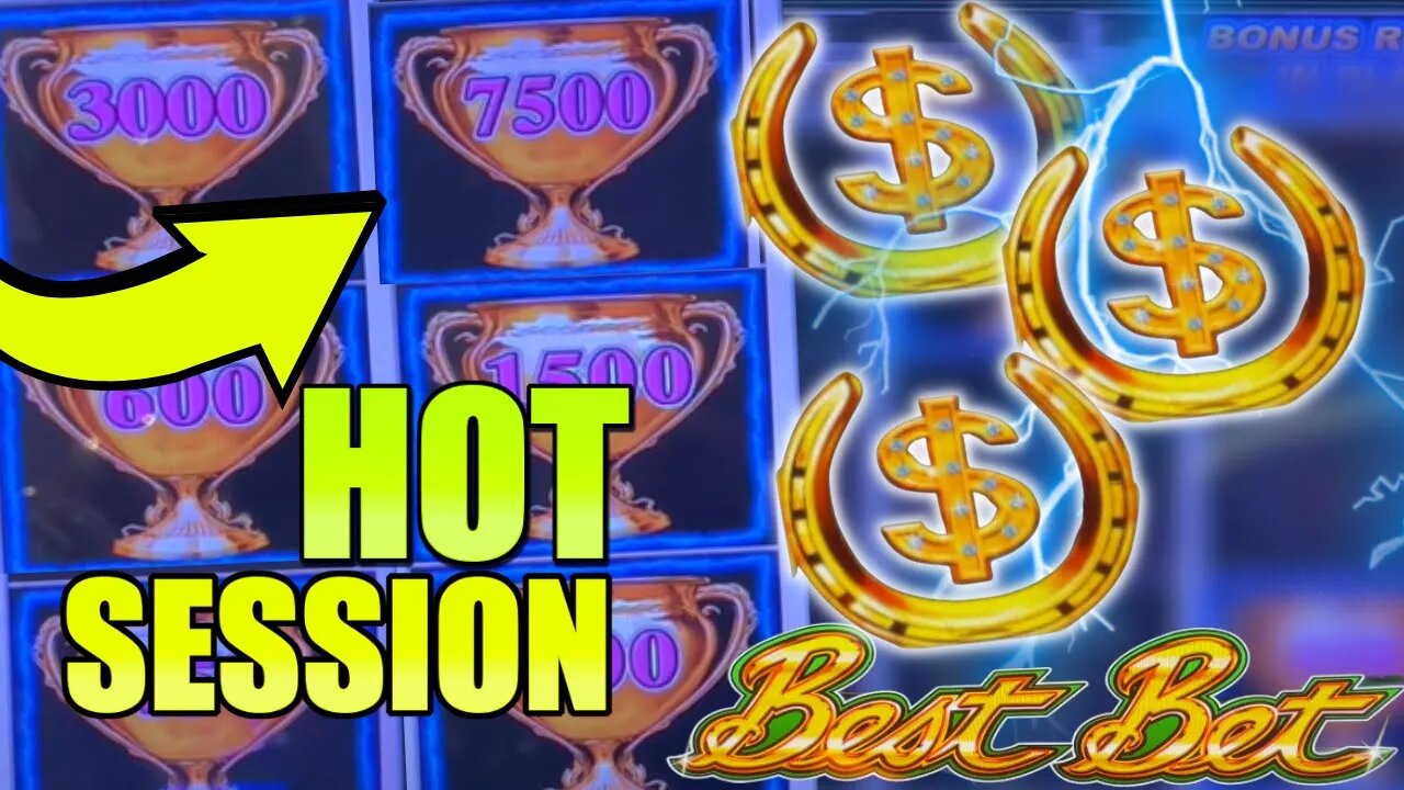 2 JACKPOTS ON LIGHTNING LINK BEST BET SLOT MACHINE! HIGH LIMIT SLOT PLAY!