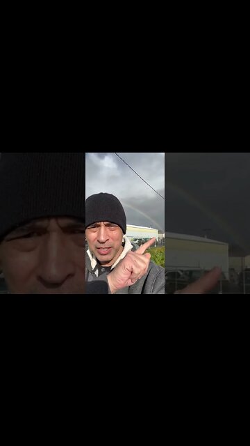 End of the Rainbow on the Bridge