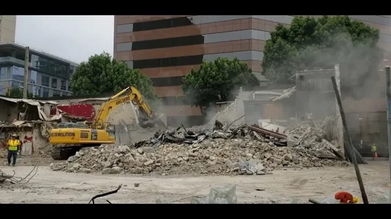 4th & B Demolition!! WATCH THE WALLS GO DOWN! 10/6/2022
