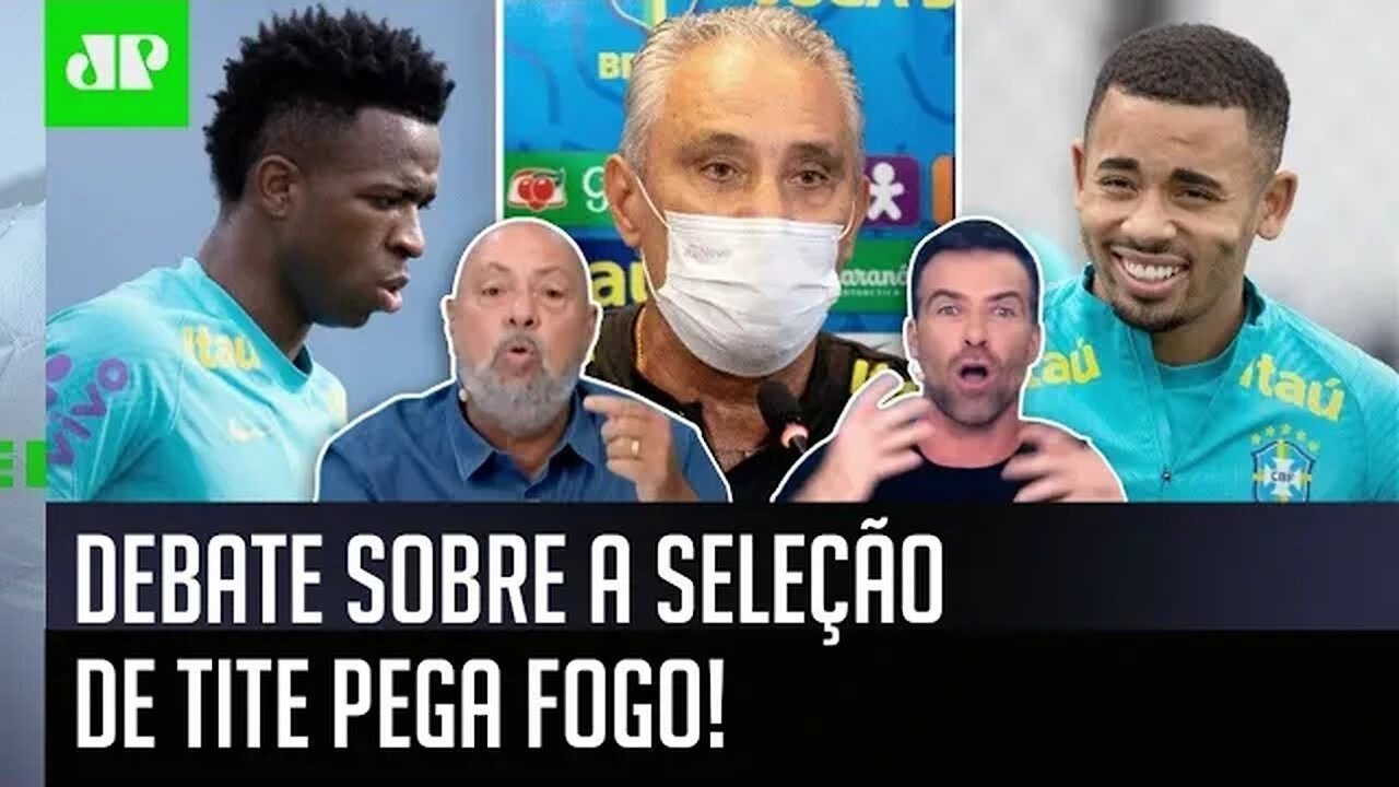 "Cara, qual é a LÓGICA do Tite pra FAZER ISSO?" Debate PEGA FOGO sobre a Seleção!