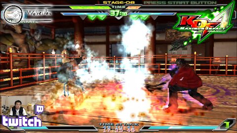 (PS2) KOF Maximum Impact Reg A - 10 - Team 10 - Ryo Sakazaki, Makoto Mizoguchi, Mr. Karate