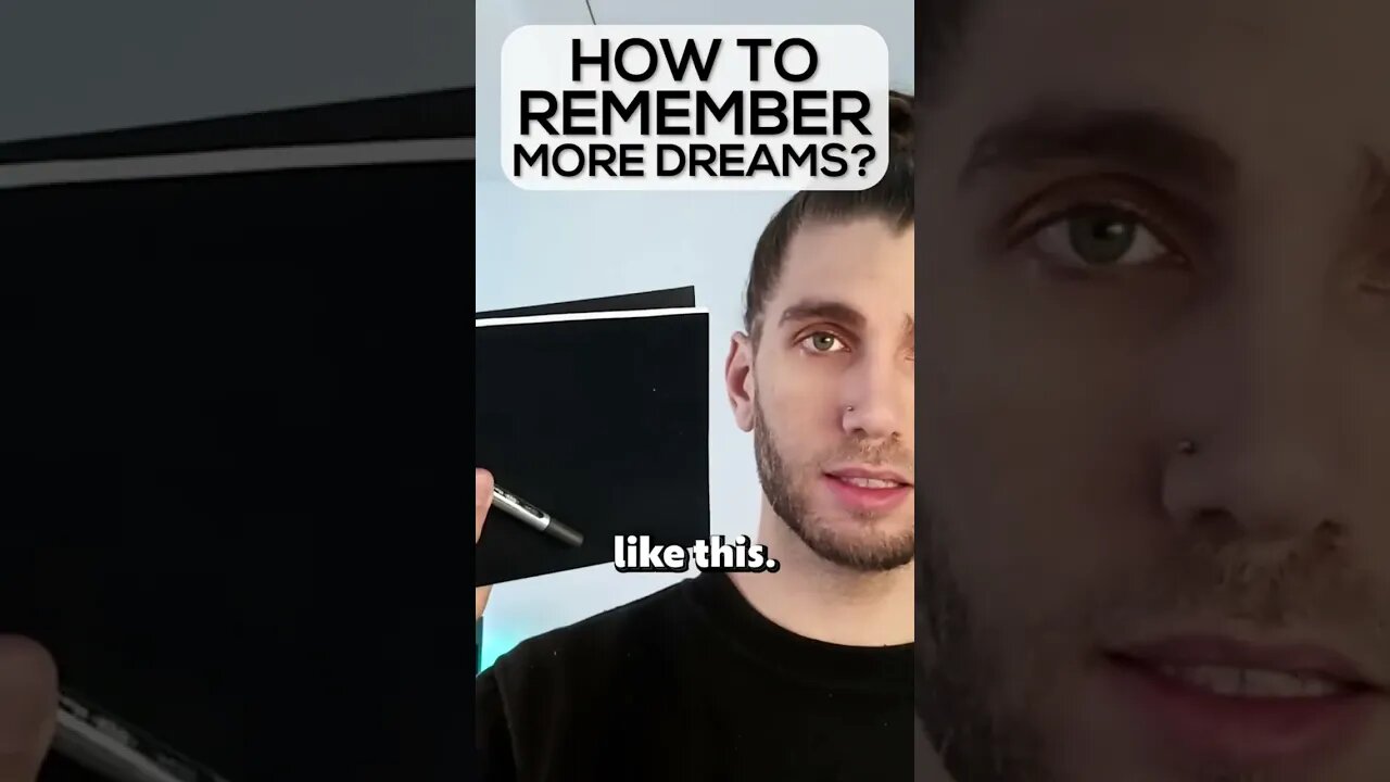 The BEST Way To Remember Your Dreams