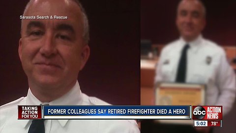 Sarasota Co. Fire Department remembers retired paramedic, killed while helping a motorist