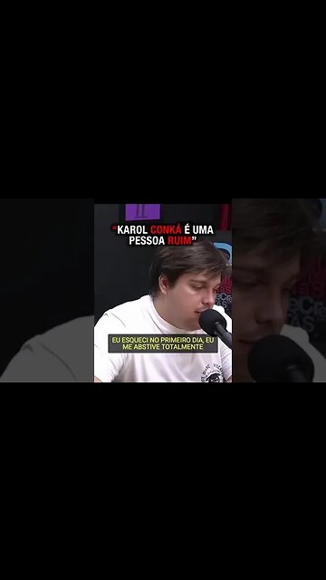 "KAROL CONKÁ É UMA PESSOA RUIM" com Lucas Salles | Planeta Podcast #shorts