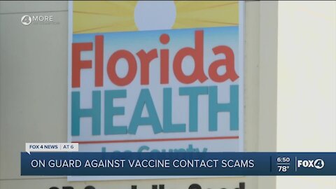 Vaccine scam warning