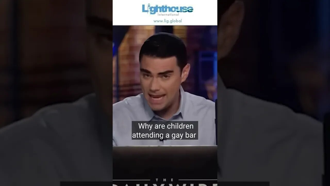 Ben Shapiro: Justifying Child Abuse - Lighthouse International Group #shorts