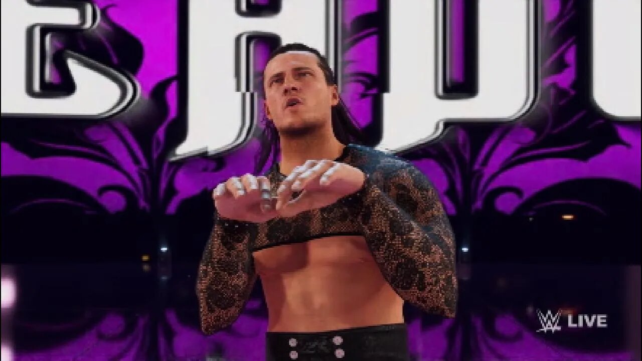 WWE2K23 Kit Wilson (Pretty Deadly) Pretty Sweet DLC Pack Entrance