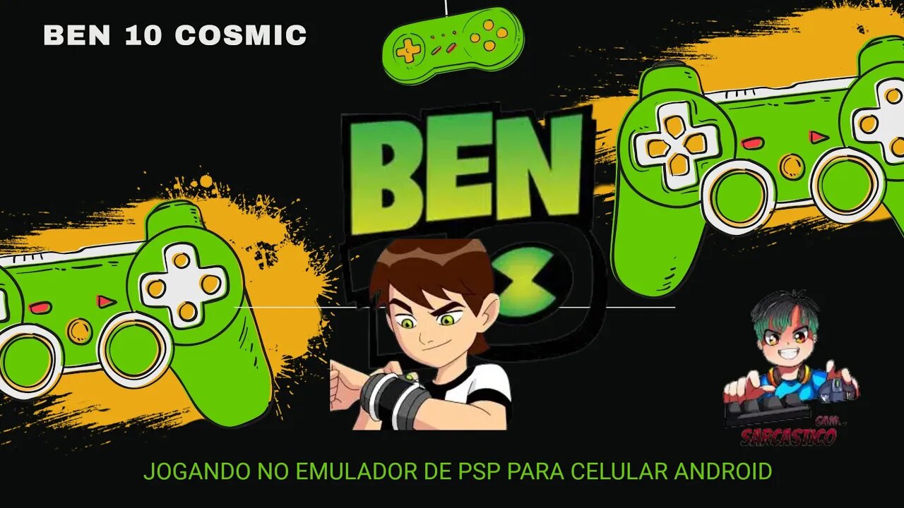 Ben 10 Cosmic Destruction no emulador de PSP para Android #android #jogos #emulador