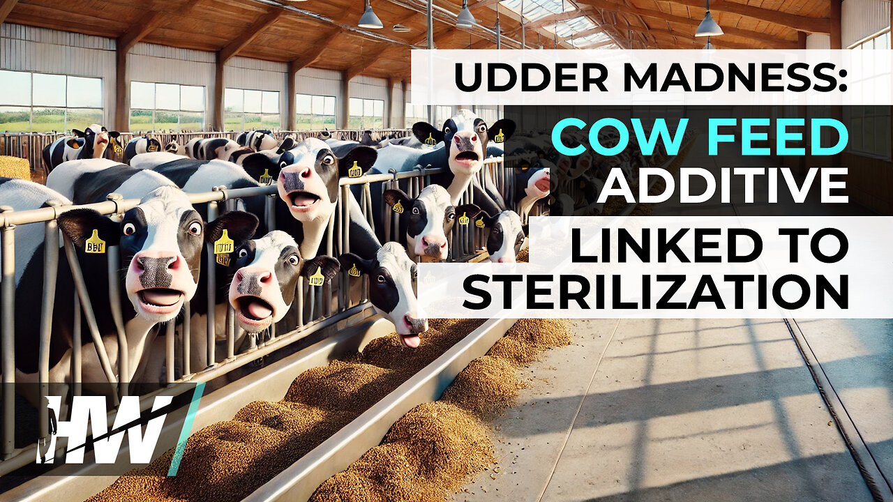 UDDER MADNESS: COW FEED ADDITIVE LINKED TO STERILIZATION