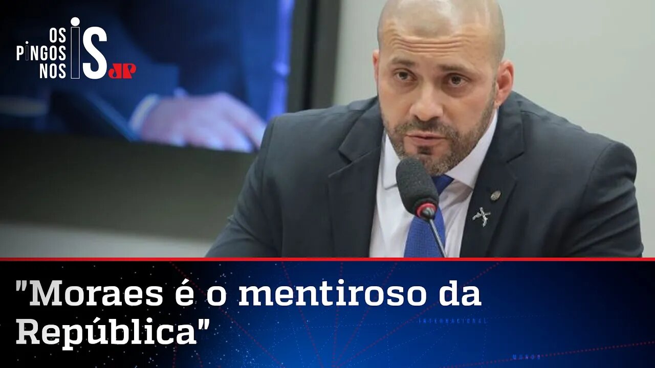 Em vídeo, Daniel Silveira faz novas críticas a Alexandre de Moraes