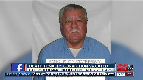After 25 years on death row, man's charges dropped