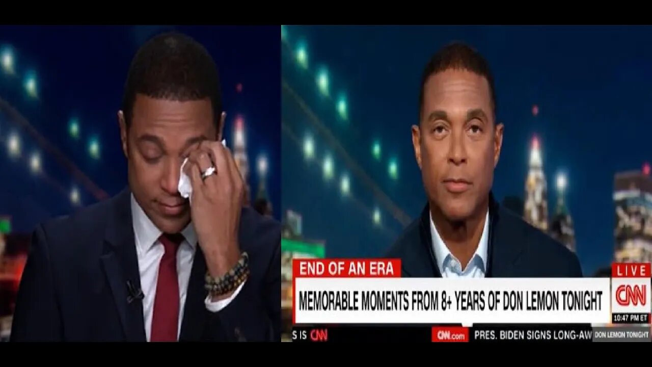 Donny Lemonade aka Don Lemon Says Farewell to Primetime TV