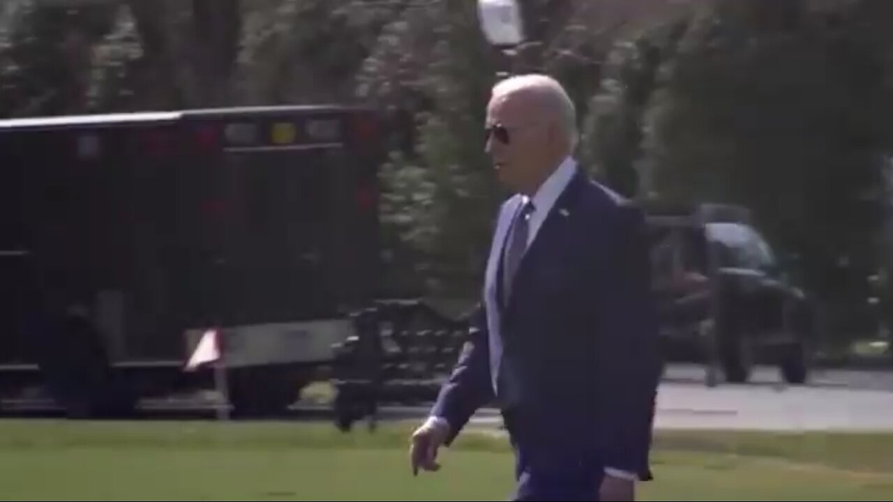 Biden Ignores Questions From Reporters