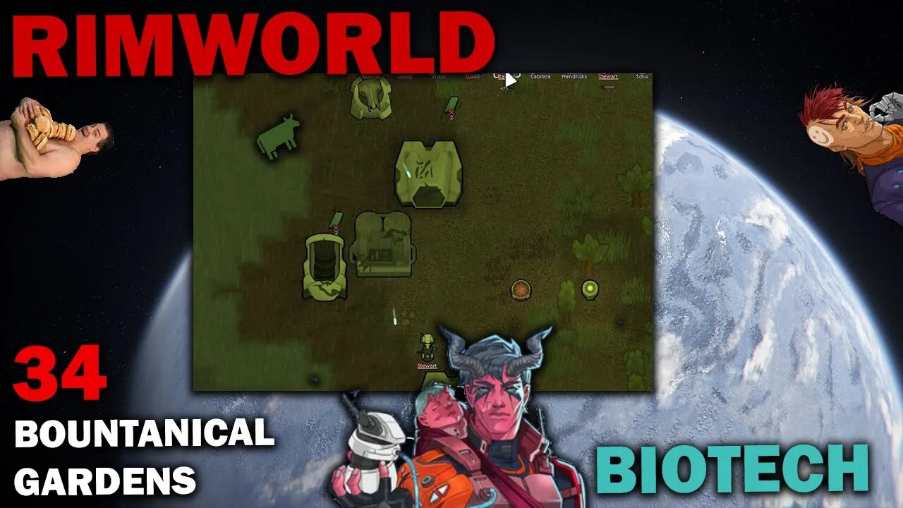 Fudge - The Bountanical Gardens: A Space Haven to RimWorld Biotech DLC [EP34]