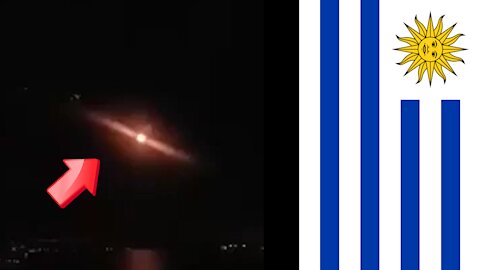 A saucer-shaped UFO stops over Uruguay on March 28, 2021 [Space]