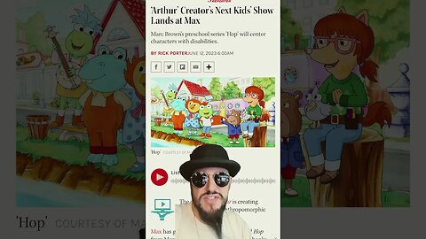 New Kids Show By Arthur Creator Will Center Around Disabled Kids #shorts