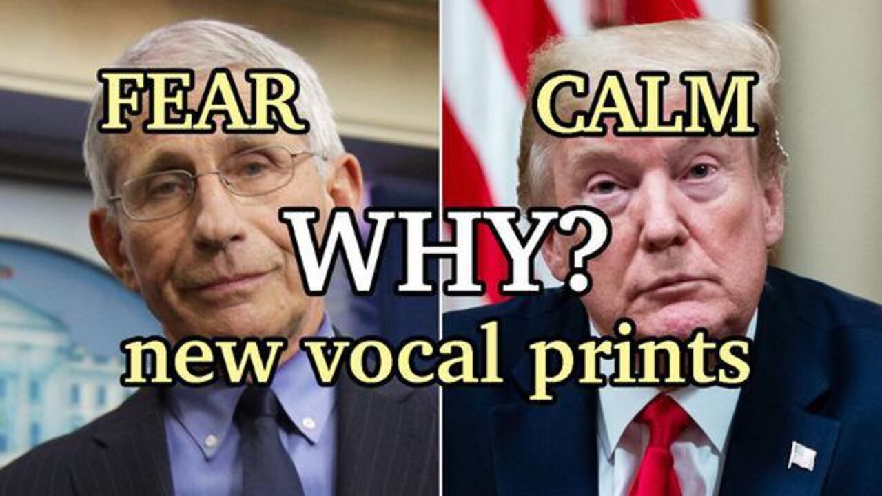 Fauci fearful & Trump calm, plus mRNA Shots Target DNA weakness w/ Dr Sharry Edwards