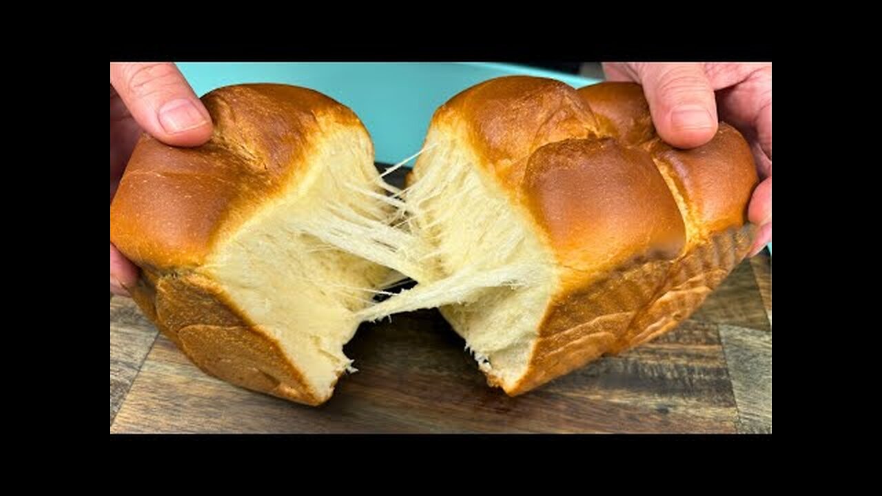 Incredibly delicious recipe! Super soft and fluffy brioche loaf bread