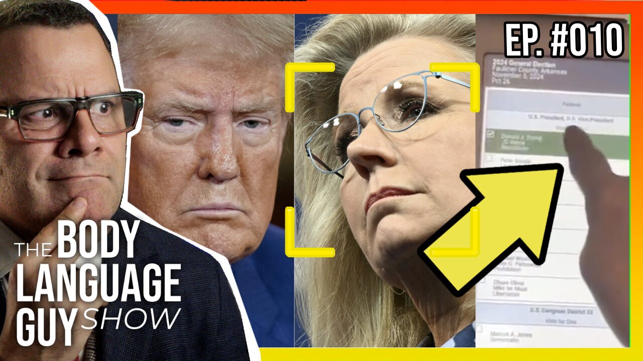 The Body Language Guy Show #10 - Trump/Cheney HOAX, Voting Machines GLITCH and MOAR!