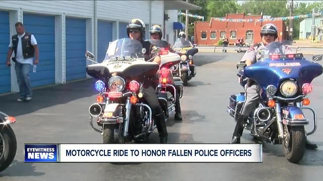 Patriotic Riders Honor Fallen Police Officers