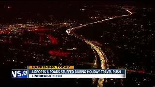 Thanksgiving travel rush kicks off