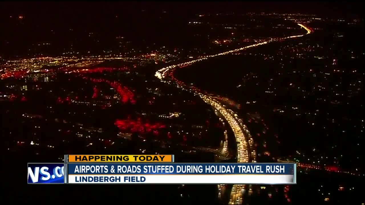 Thanksgiving travel rush kicks off