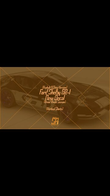 [Asphalt 9 China (A9C/狂野飙车9)] Ford Shelby GR-1 New Decal | New Generation: Showdown Season | #Shorts