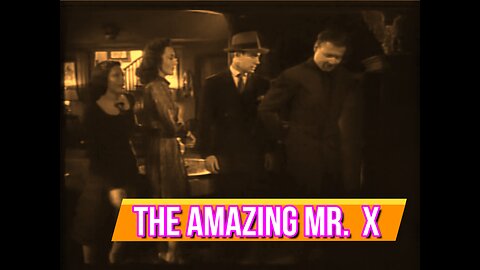 The Amazing Mr. X (1948) aka The Spiritualist | Horror Film Noir