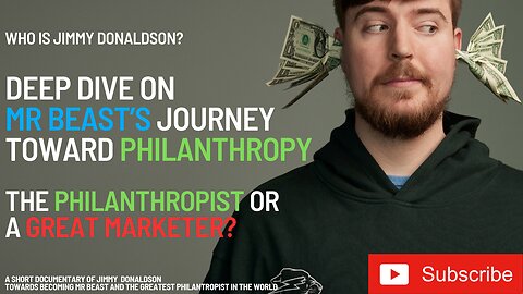 MR BEAST - THE PHILANTHROPIC MAVERICK ?