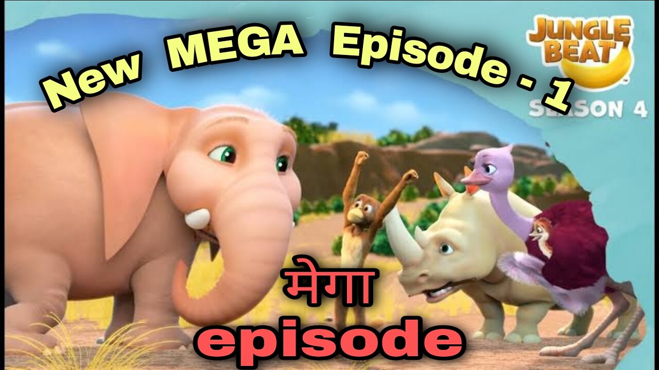 Monkey and Trunk cartoon in hindi