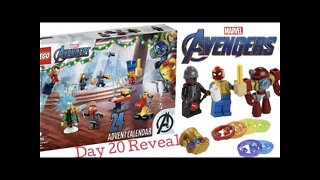 Day 20 Lego MARVEL AVENGERS Advent Calendar 2021 (#76196) - Day 20 Reveal - By Rodimusbill