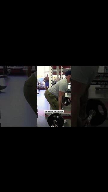Fitness Tips Barbell Row #shorts