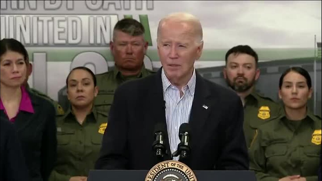 Biden on Border Security Bill: ‘Here’s What I Would Say to Mr. Trump ... Join Me or I’ll Join You’