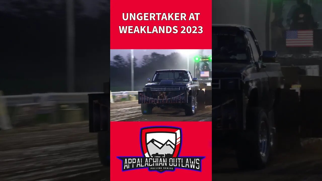 The Ungertaker Big Block 4x4 Pulling Truck at Weaklands Truck Pulls 2023