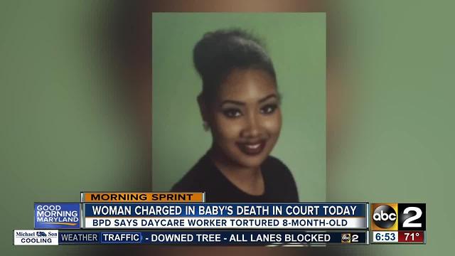 Daycare worker charged in 8-month-old's death in court