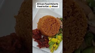 African Food #shorts Food to Eat 😀 #food