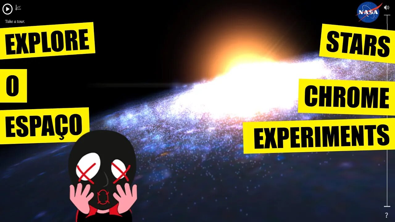 NAVEGUE PELO ESPAÇO ONLINE | STARS CHROME EXPERIMENTS