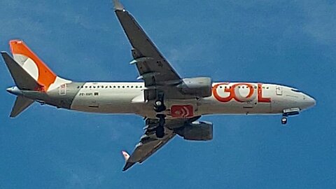 Boeing 737 MAX 8 PR-XMO coming from Rio de Janeiro to Fortaleza