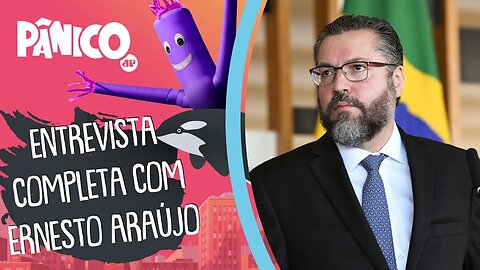 Assista à entrevista com Ernesto Araújo na íntegra