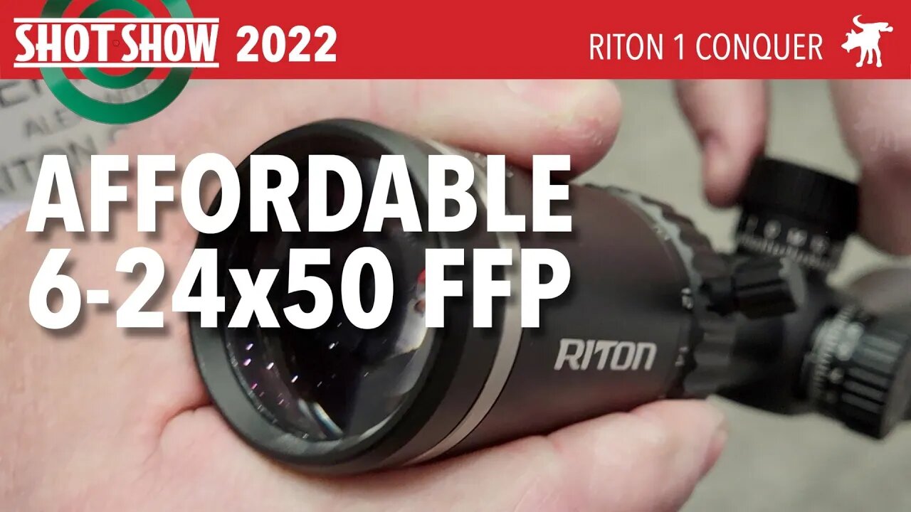 Riton 1 Conquer Affordable FFP: Shot Show 2022