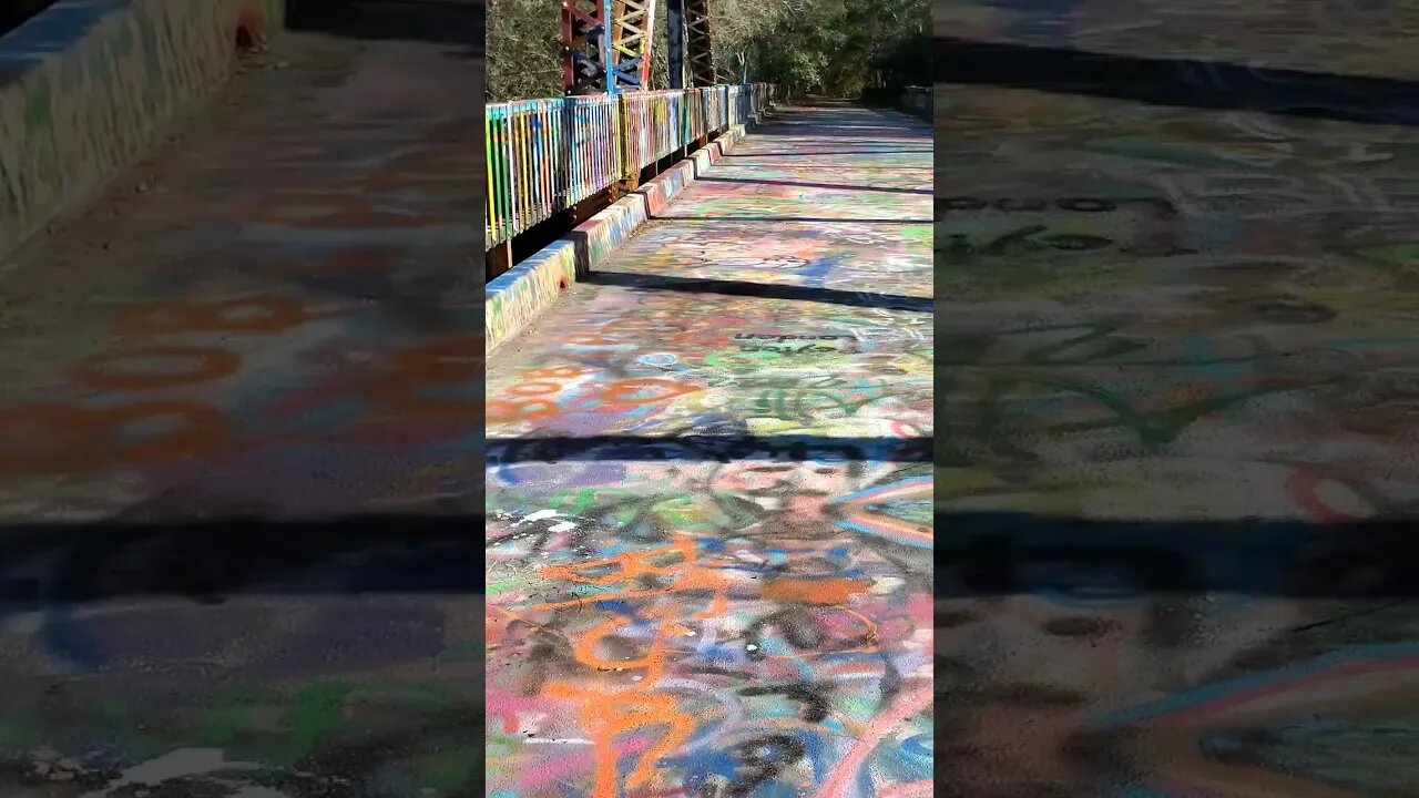 The Graffiti Bridge to Nowhere #shorts