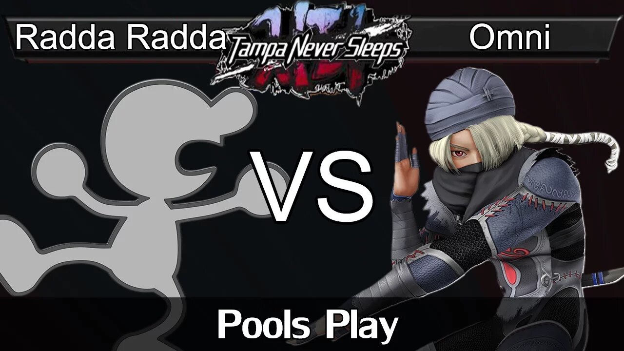 Radda Radda (G&W) vs. Omni (Sheik) - Pools Play - TNS 6