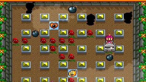 Super Bomberman Walkthrough Part 7: Blasting Buddies