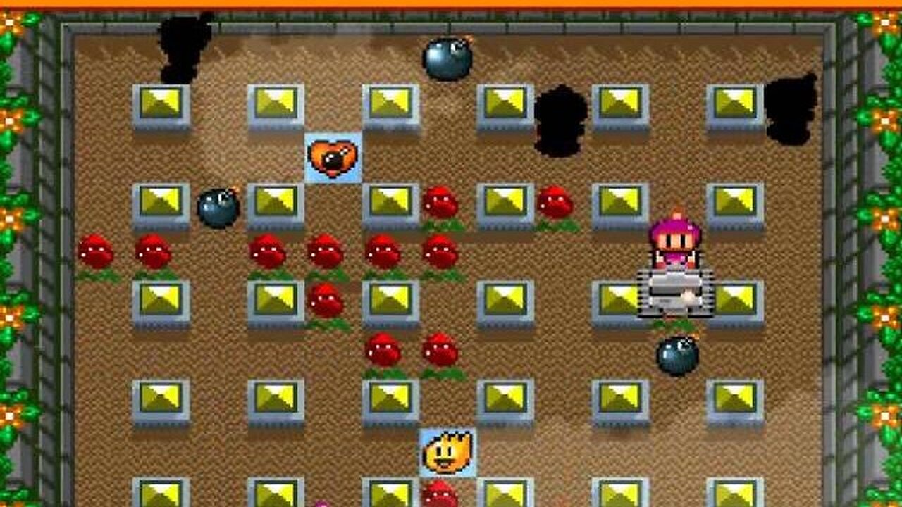Super Bomberman Walkthrough Part 7: Blasting Buddies
