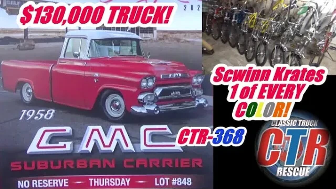 $130,000 Truck and Schwinn Krates collection