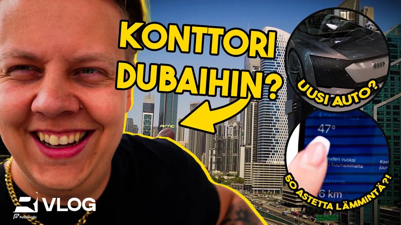 TUOTTAJA LÄHTI DUBAIHIN ⁉️ | RCTIC VLOG